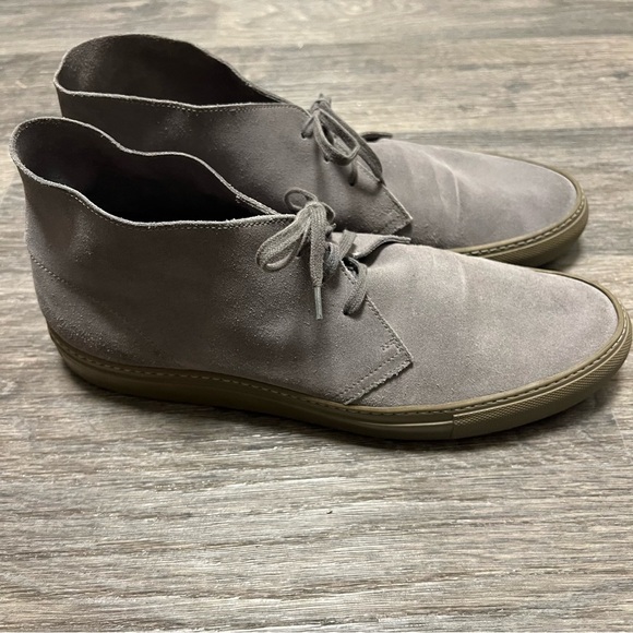 Common Projects suede leather Chukka hightop shoes , grey, size 10US /43 EUR - Picture 10 of 14